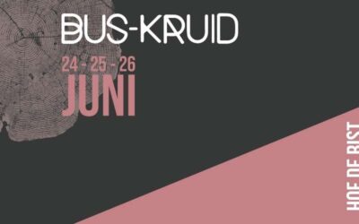 Bus-Kruid, ons gratis culinair en muzikaal familiefestival op 24, 25 en 26 juni in Ekeren
