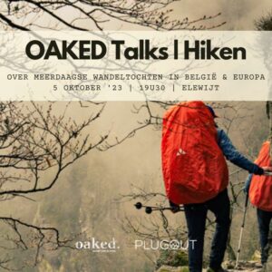 OAKED TALKS: Hiking l 5 oktober 2023
