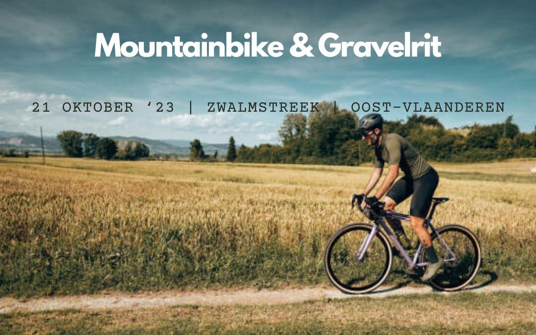 Mountainbike & Gravelrit in de Zwalmstreek | 21 oktober 2023