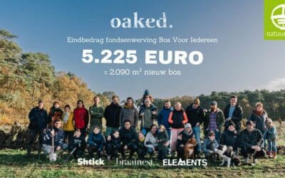 OAKED haalt € 5.225 op voor nieuw bos