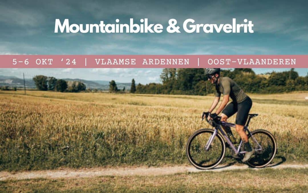 Mountainbike & Gravelrit | 5-6 oktober 2024
