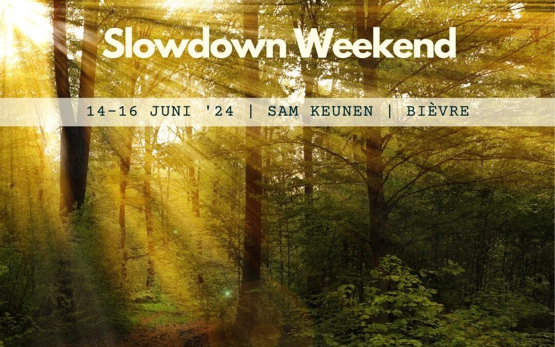 Slowdown Weekend | 14-16 juni 2024 [volzet]