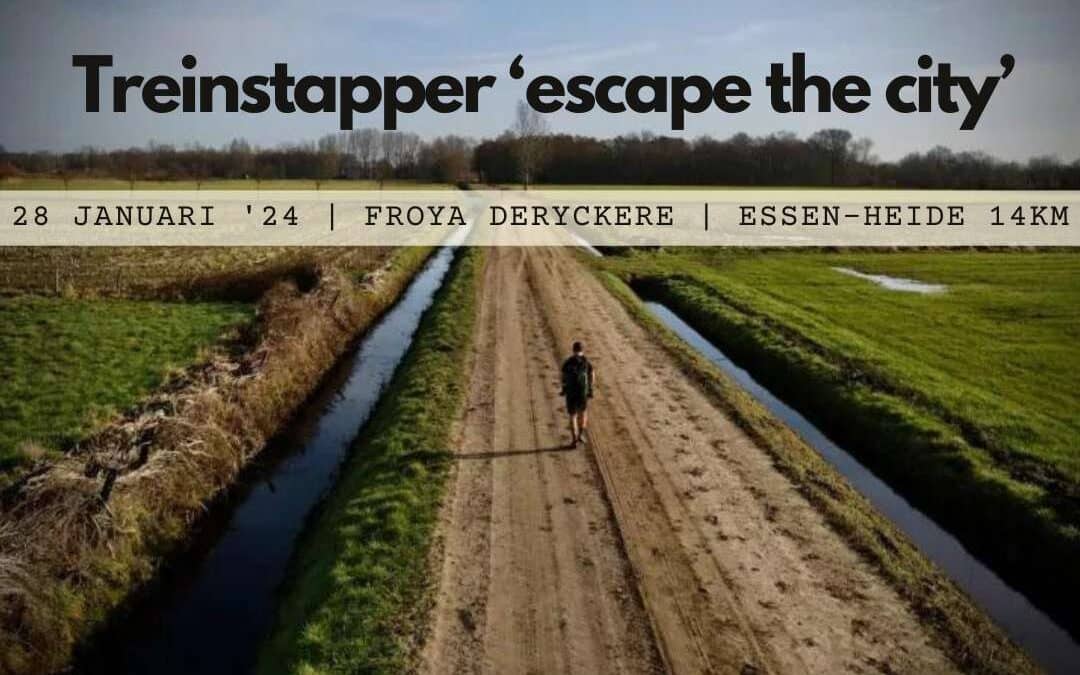 Treinstapper “escape the city” | 28 januari 2024