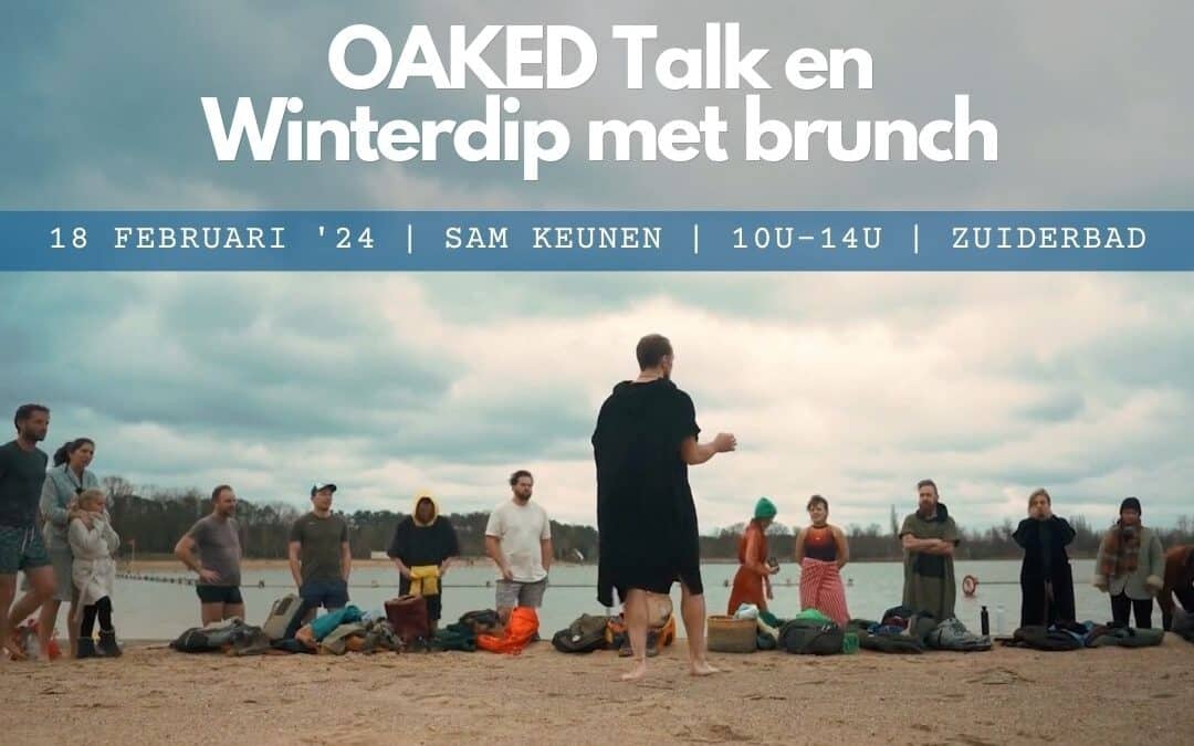 OAKED Talk en Winterdip met brunch zuiderbad