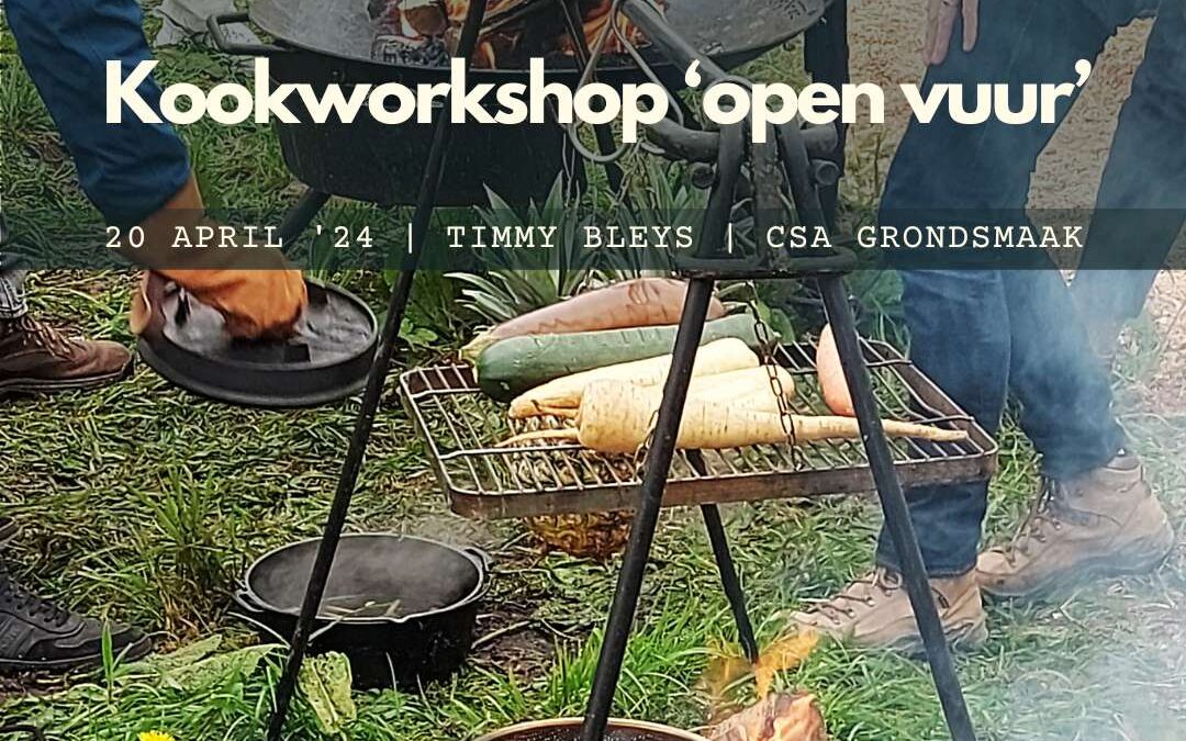 Kookworkshop op open vuur | 20 april